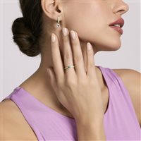 Orecchini Mabina Donna Milanesienne in Argento Zircone 563598 - 563598